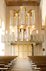 Die Orgel der Stiftskirche in Trier-Pfalzel